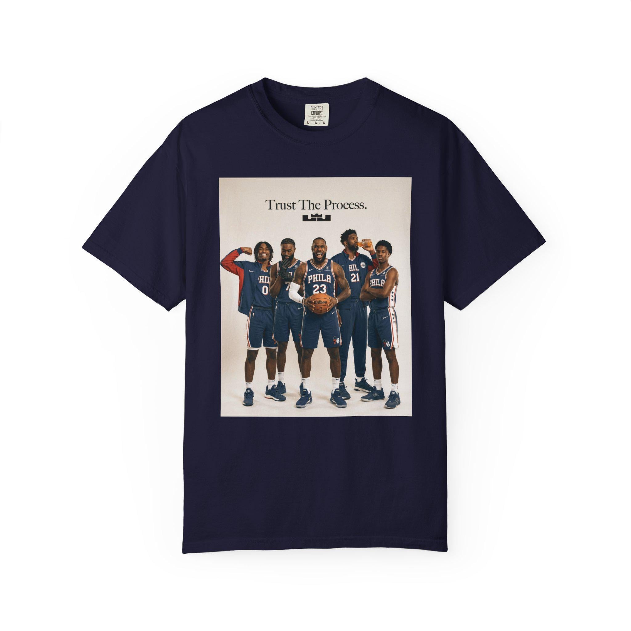 Trust The Process Shirt, Philadelphia Basketball Tee, Vintage Sixers Shirt, NBA Fan Gift