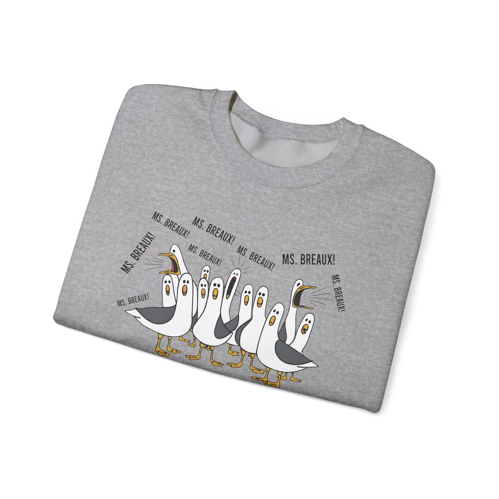 Seagull Choir 'We Bread' Funny Graphic Sweatshirt