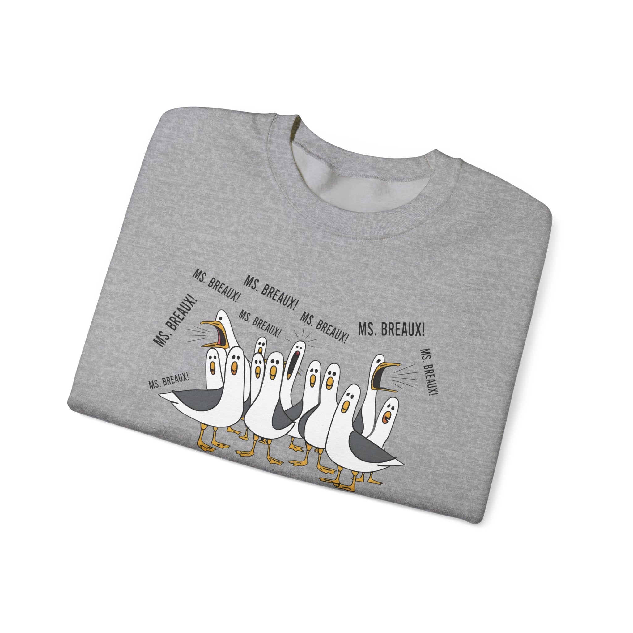 Seagull Choir 'We Bread' Funny Graphic Sweatshirt