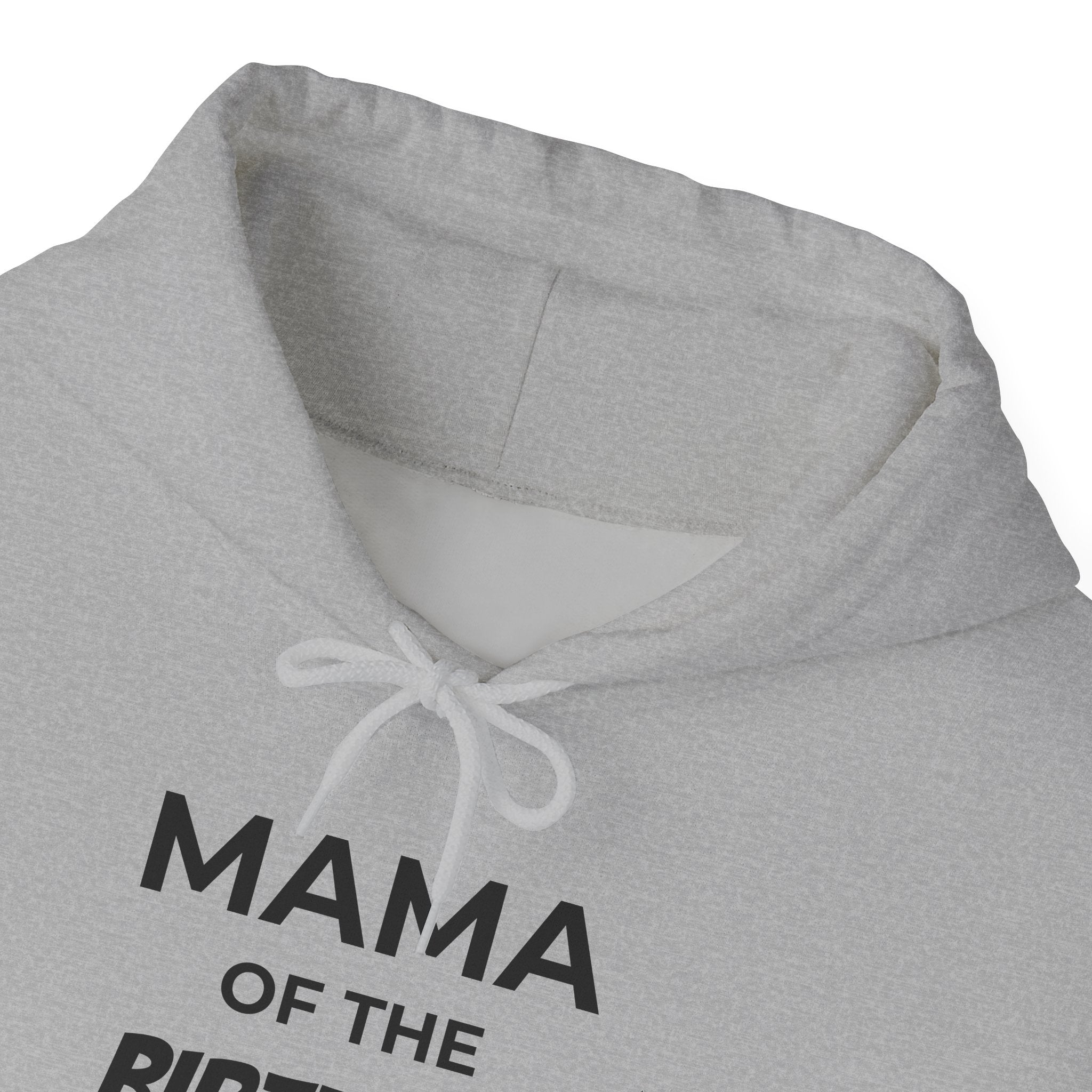 Mama of the Birthday Dude Hoodie — Moms’ Birthday Celebration Sweatshirt