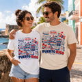First Time In Sen Juan Puerto Rico T-Shirt - Viral Meme Song - Wedding, Vacation, Puerto Rican Boricua Pride Gif