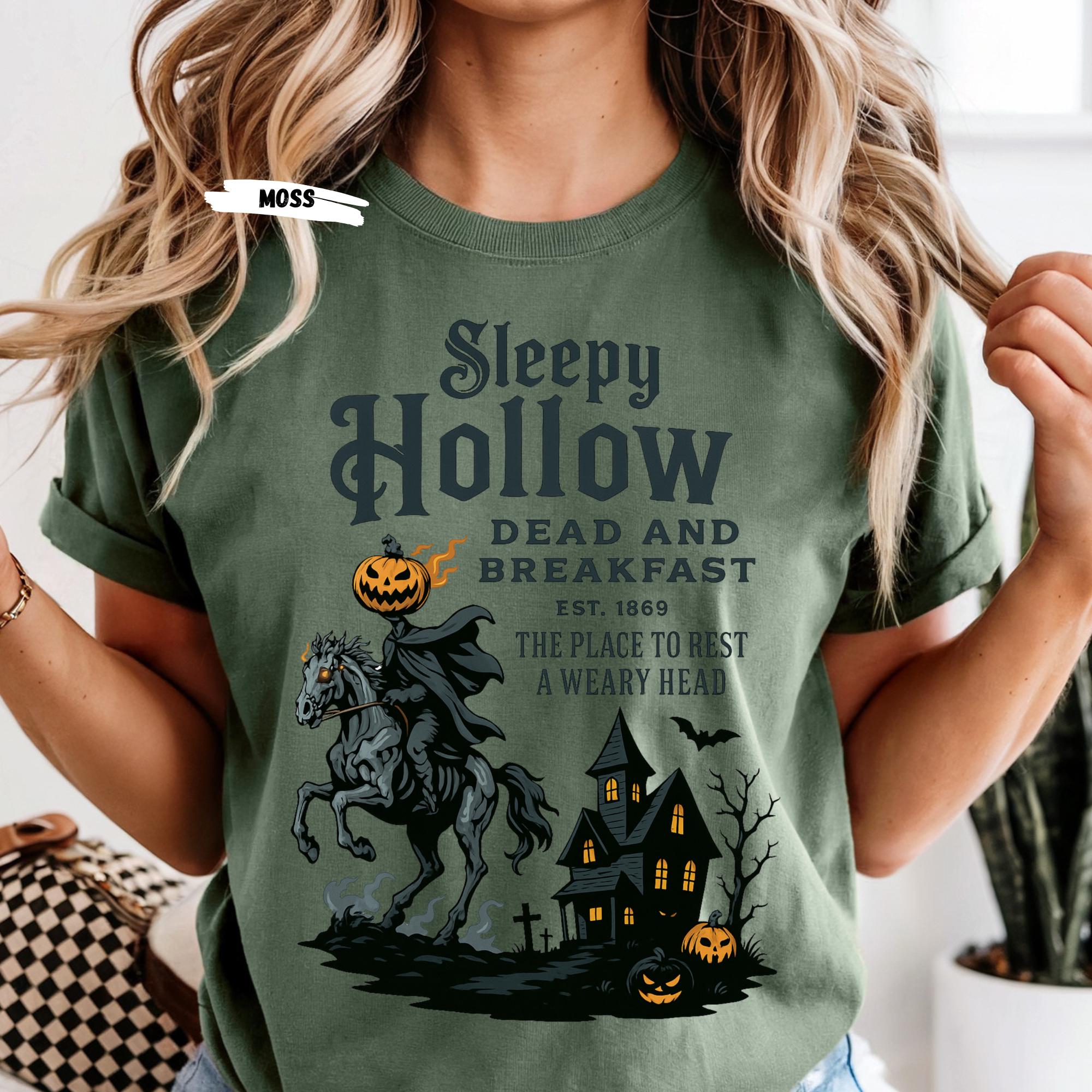 Sleepy Hollow Halloween Shirt, Gothic Horror Tee