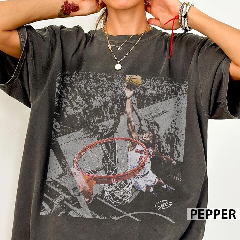 The Hand Of OG Anunoby Basketball Vintage Comfort Colors T-Shirt
