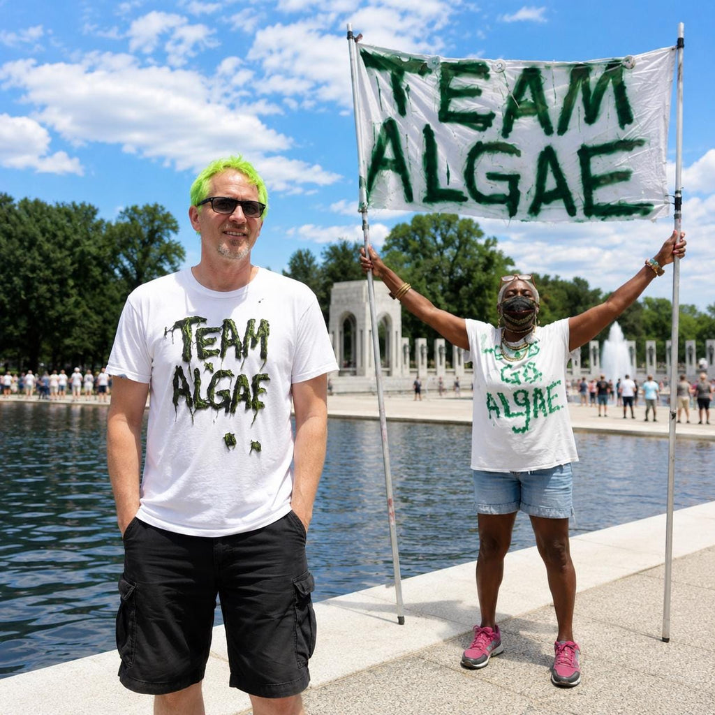 Team Algae T-Shirt, Reflecting Pond Shirt