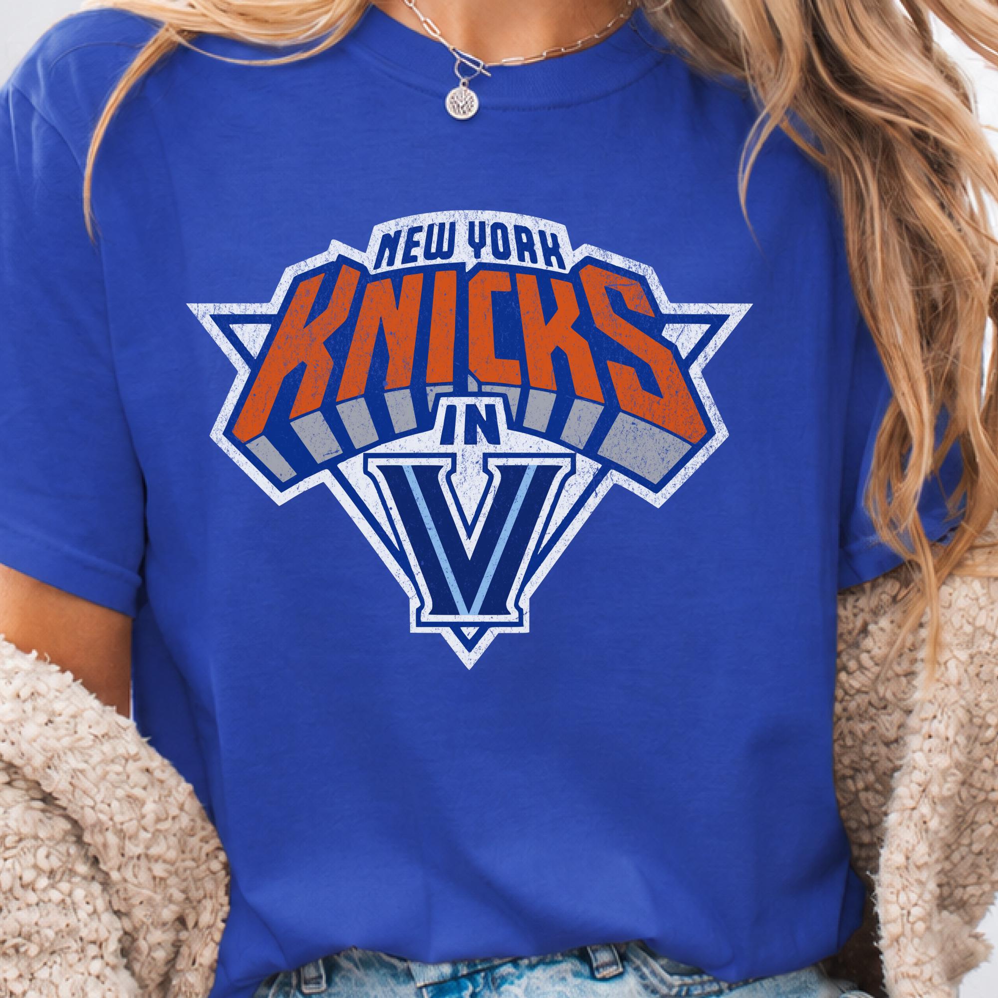 Knicks in Five Shirt, Villanova Knicks Tee, Nova Knicks Shirt, Knicks NBA Champions 2026 Shirt