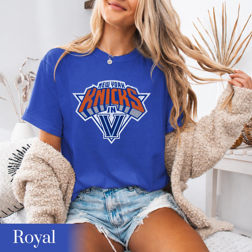 Knicks in Five Shirt, Villanova Knicks Tee, Nova Knicks Shirt, Knicks NBA Champions 2026 Shirt