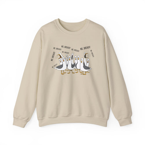 Seagull Choir 'We Bread' Funny Graphic Sweatshirt