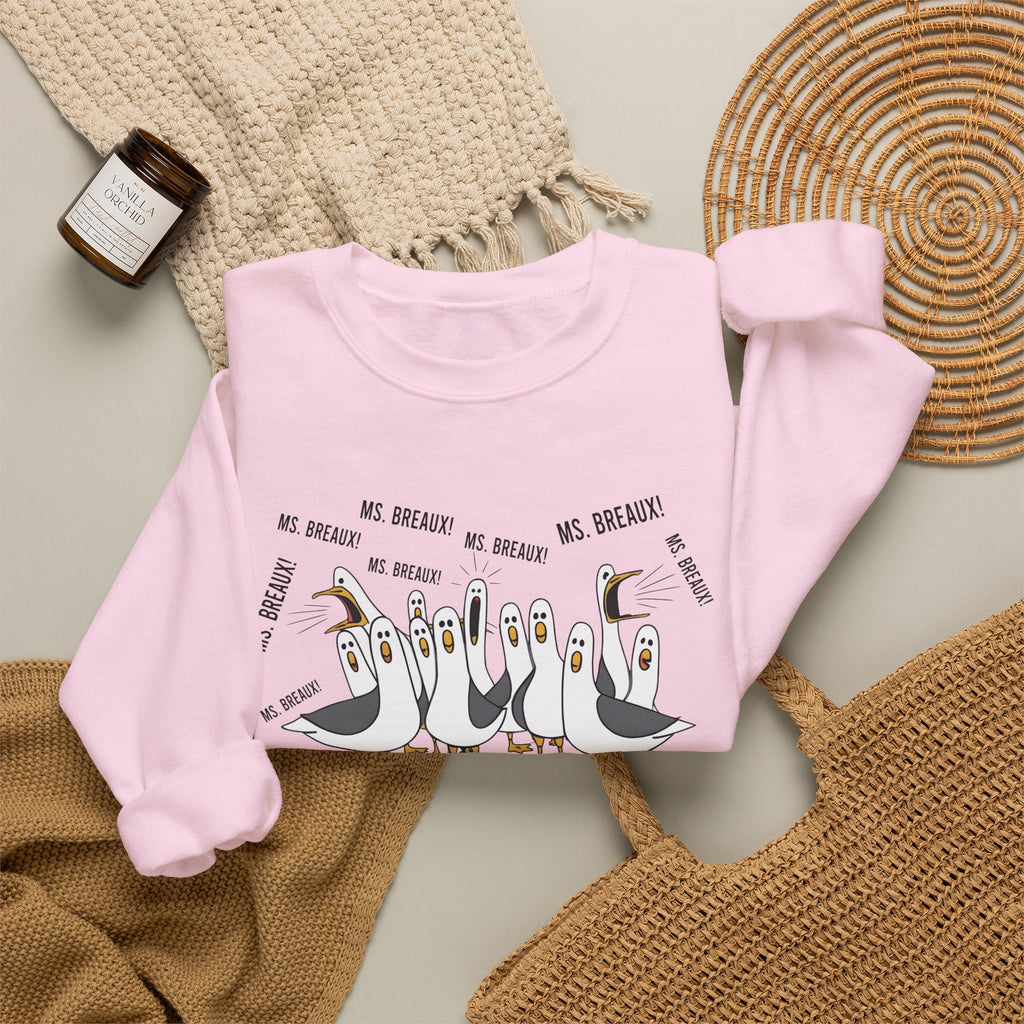 Seagull Choir 'We Bread' Funny Graphic Sweatshirt