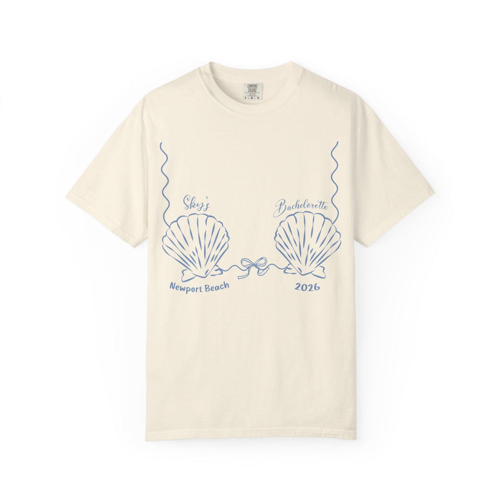 Seashell Graphic T-Shirt, Newport Beach 2026 Coastal Tee