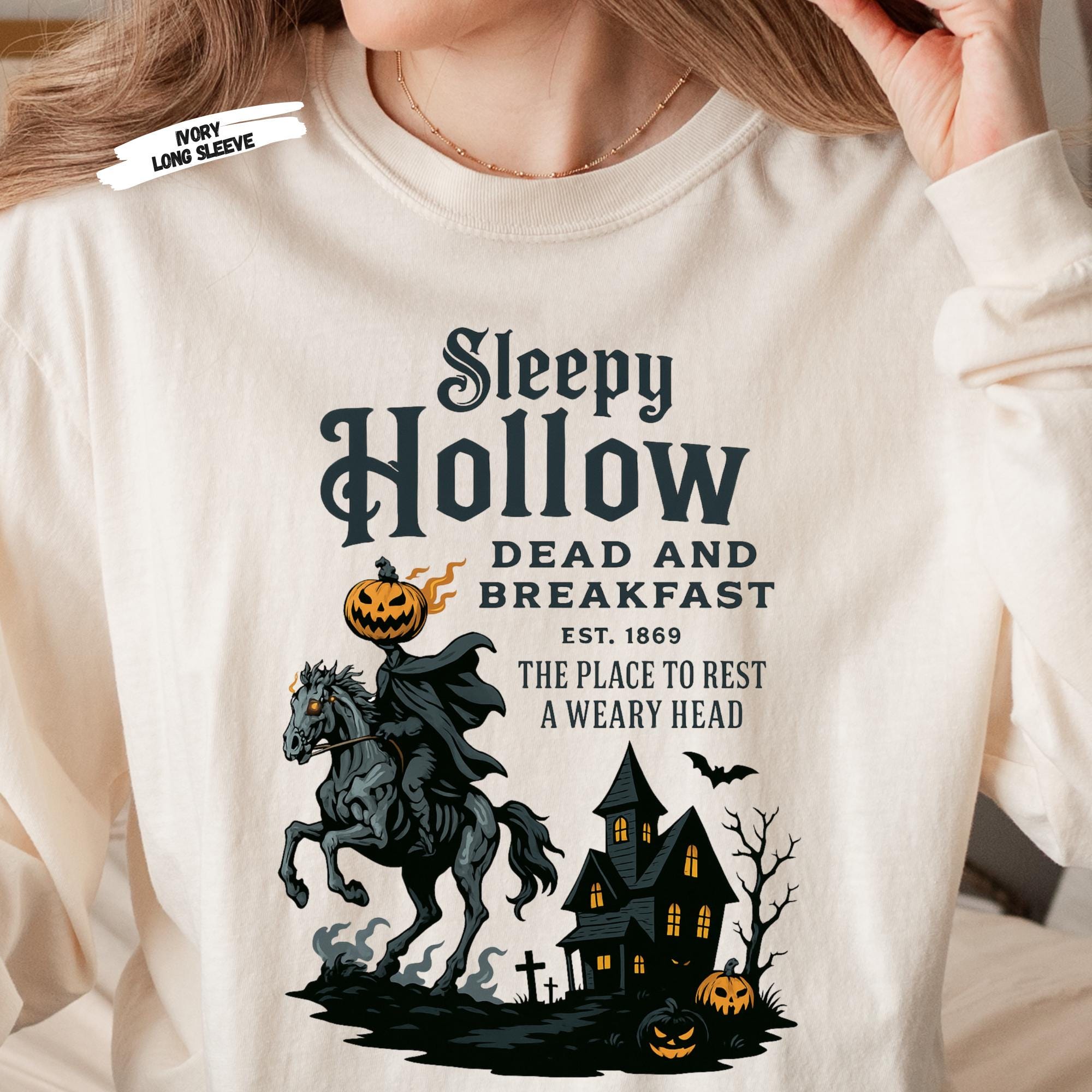 Sleepy Hollow Halloween Shirt, Gothic Horror Tee