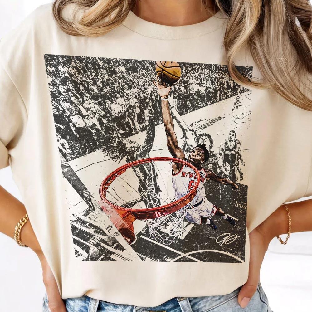 The Hand Of OG Anunoby Basketball Vintage Comfort Colors T-Shirt