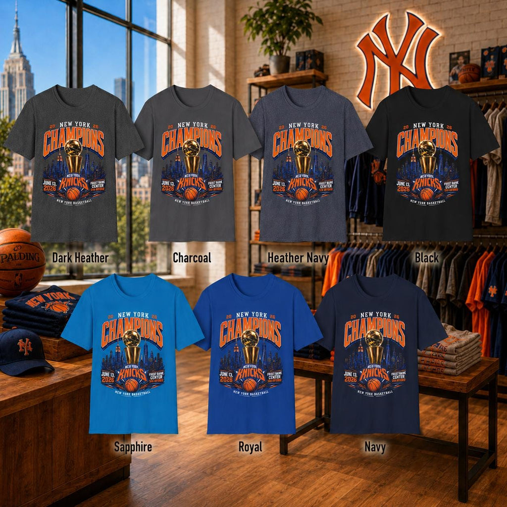 New York Basketball Champions 2026 Shirt, New York Knicks Champions Shirt