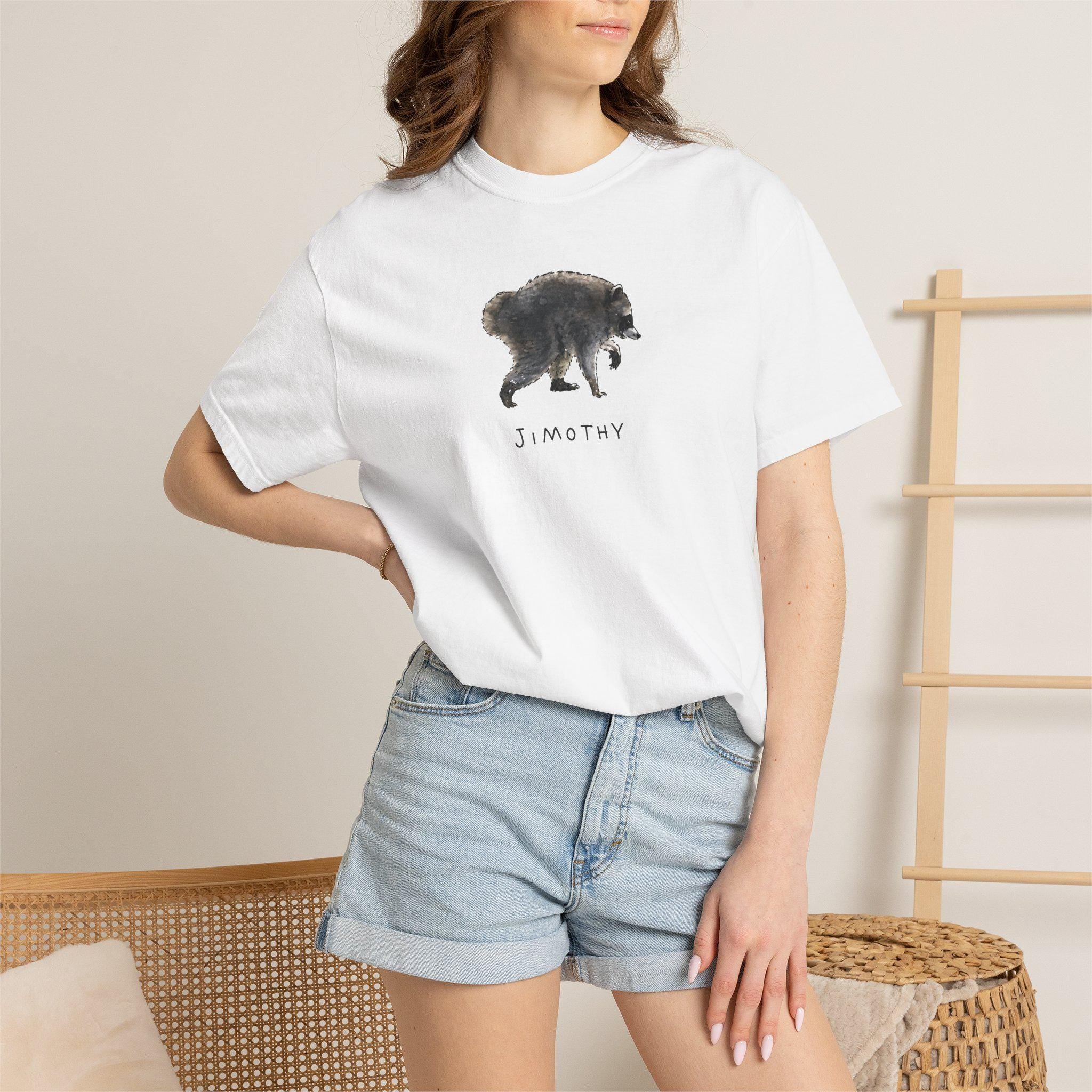 Jimothy Raccoon Viral Shirt, Famous Seattle Raccoon Shirt, Short King Jimothy T-Shirt