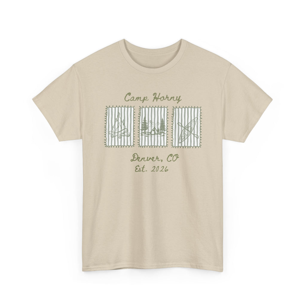 Camp Harvey Denver T‑Shirt — Retro Nature Graphic Tee