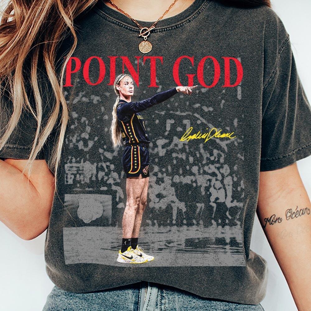 Sophie Cunningham Basketball Point God Vintage Comfort Colors Shirt