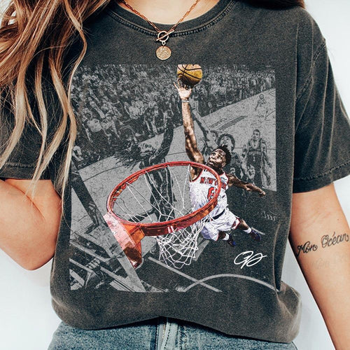 The Hand Of OG Anunoby Basketball Vintage Comfort Colors T-Shirt