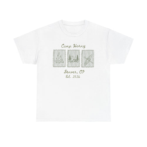 Camp Harvey Denver T‑Shirt — Retro Nature Graphic Tee