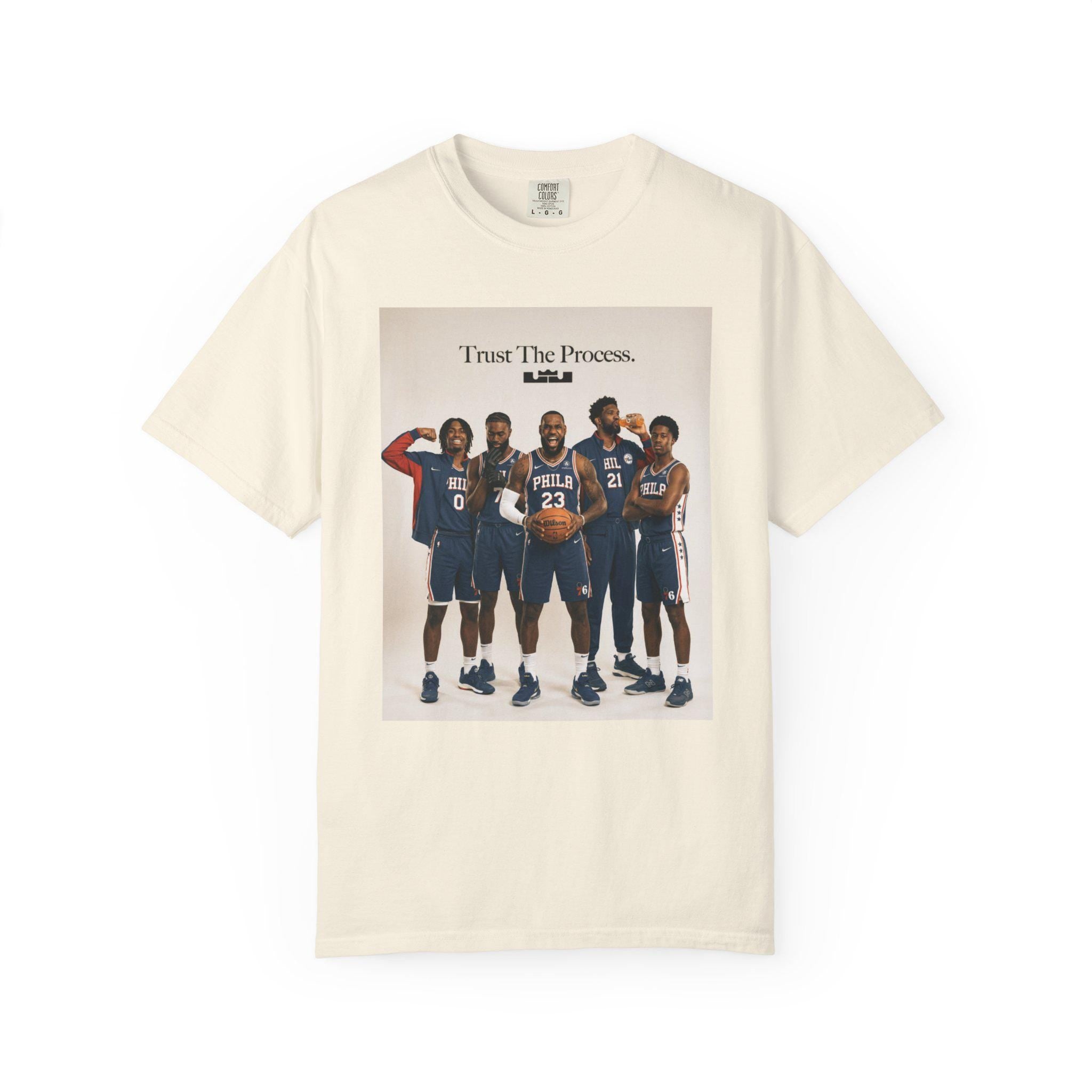 Trust The Process Shirt, Philadelphia Basketball Tee, Vintage Sixers Shirt, NBA Fan Gift