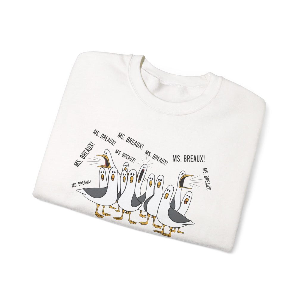 Seagull Choir 'We Bread' Funny Graphic Sweatshirt