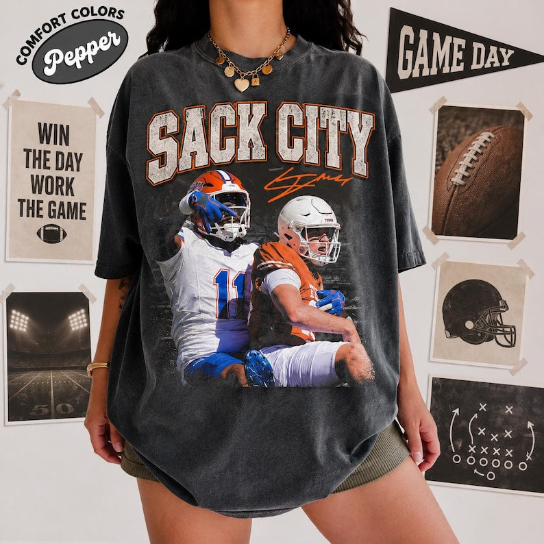 LJ McCray Sack City T-Shirt