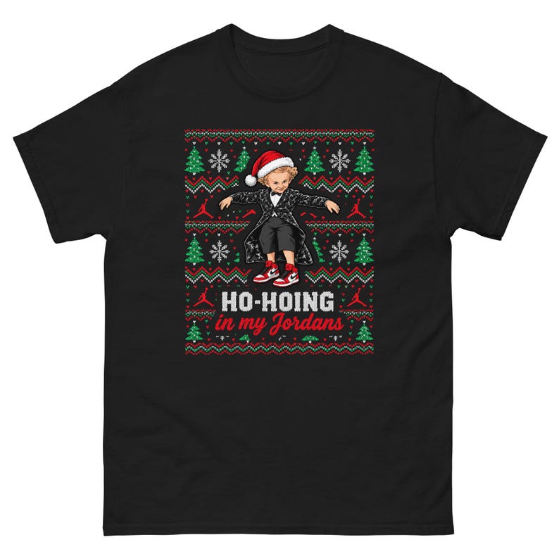 Ho-Hoing in my Jordans Shirt