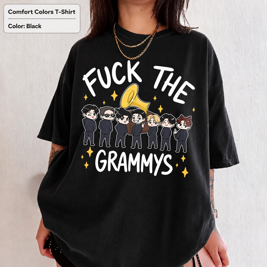 Funny BTS Don't Need Grammys KPOP T-Shirt, Gift for Fans