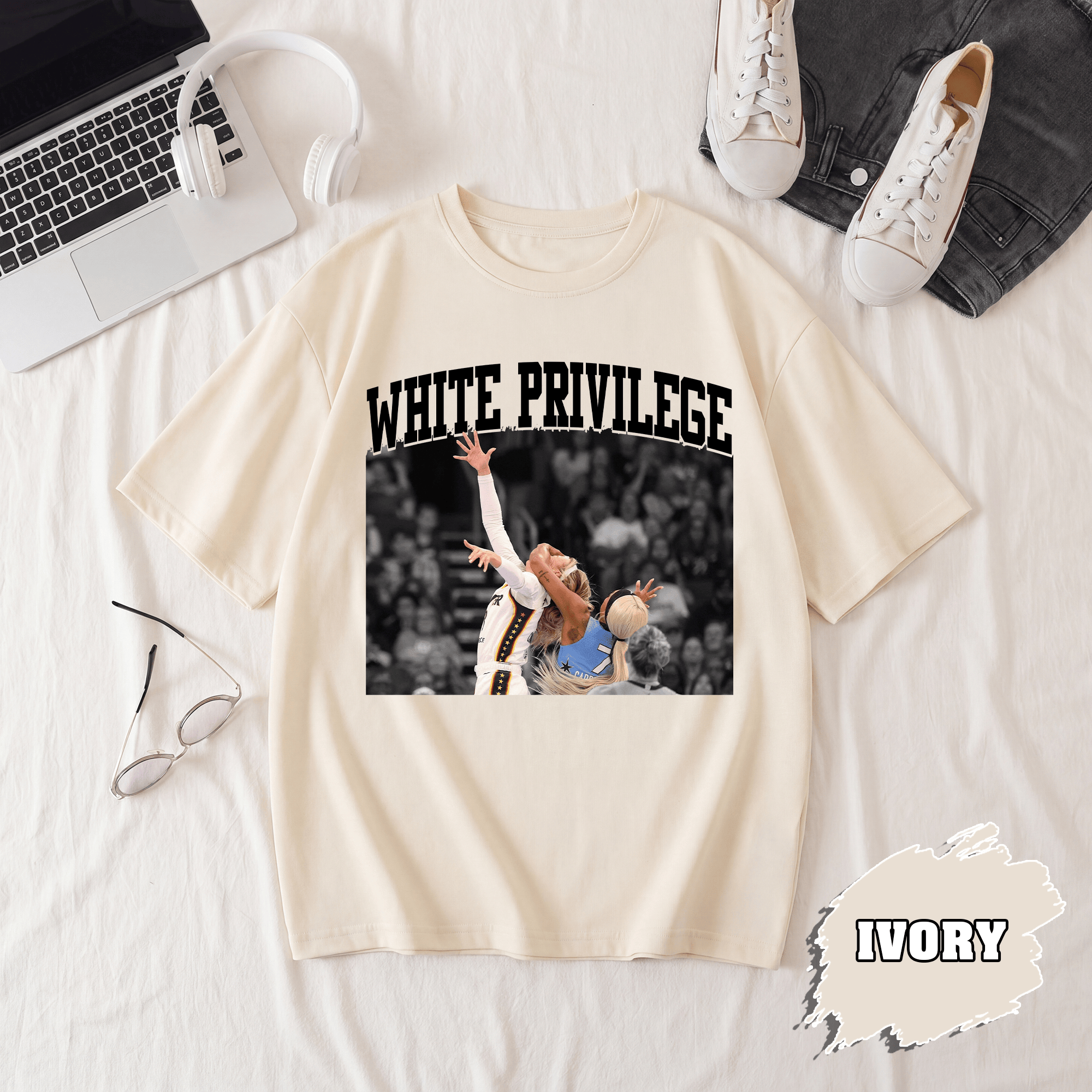 White Privilege T-Shirt, Sophie C Tee