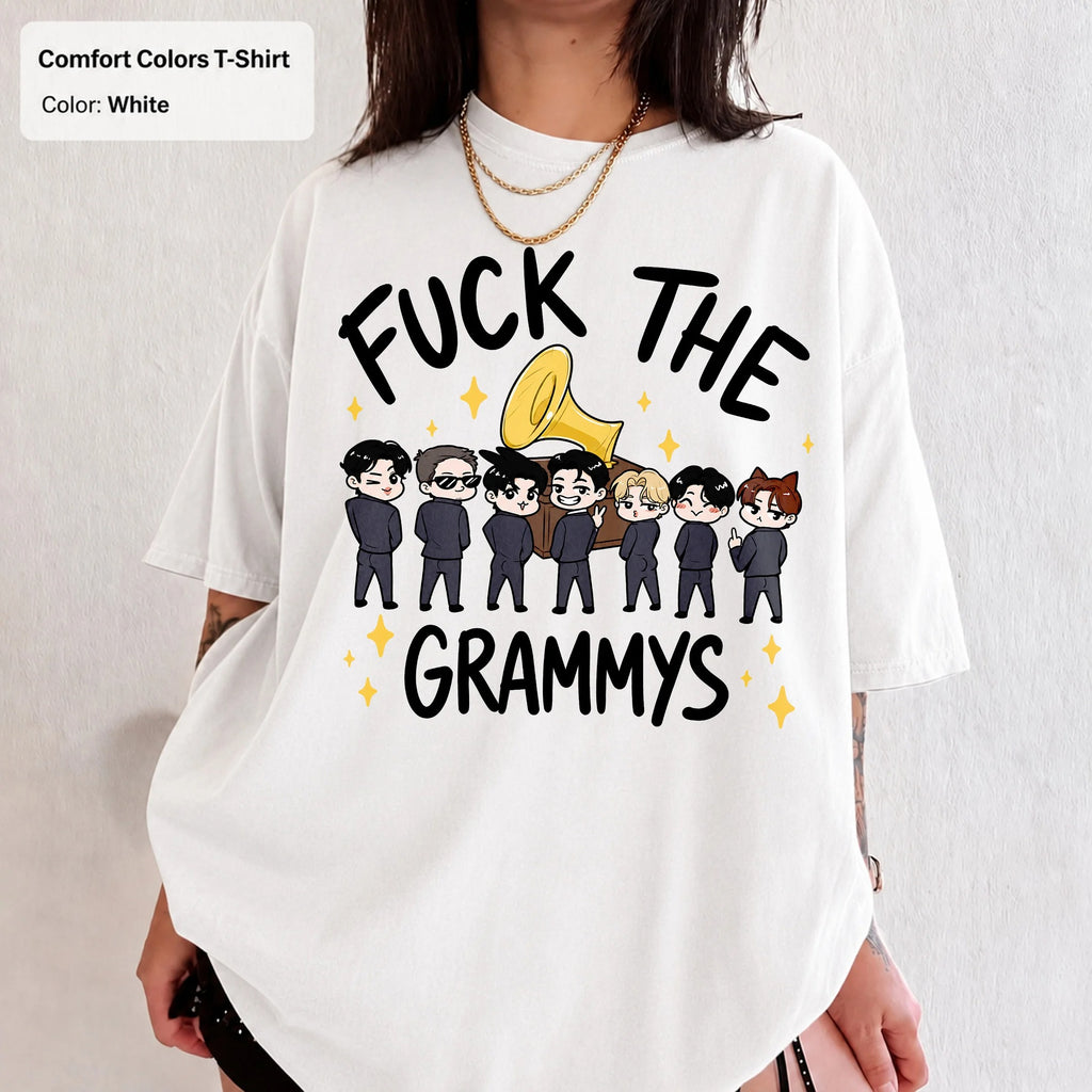 Funny BTS Don't Need Grammys KPOP T-Shirt, Gift for Fans